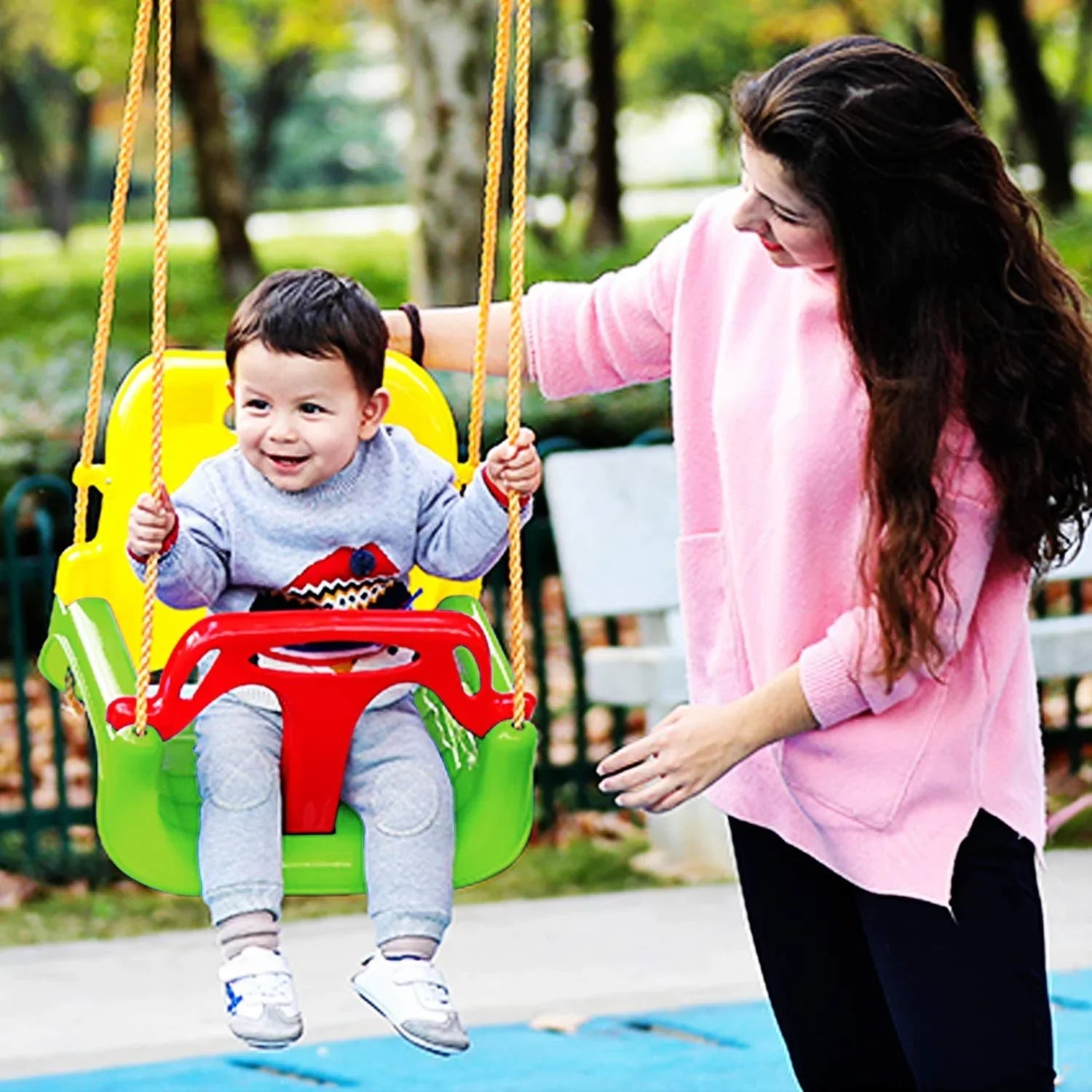 3-in-1 Baby Swing Seat, Toddler Swing