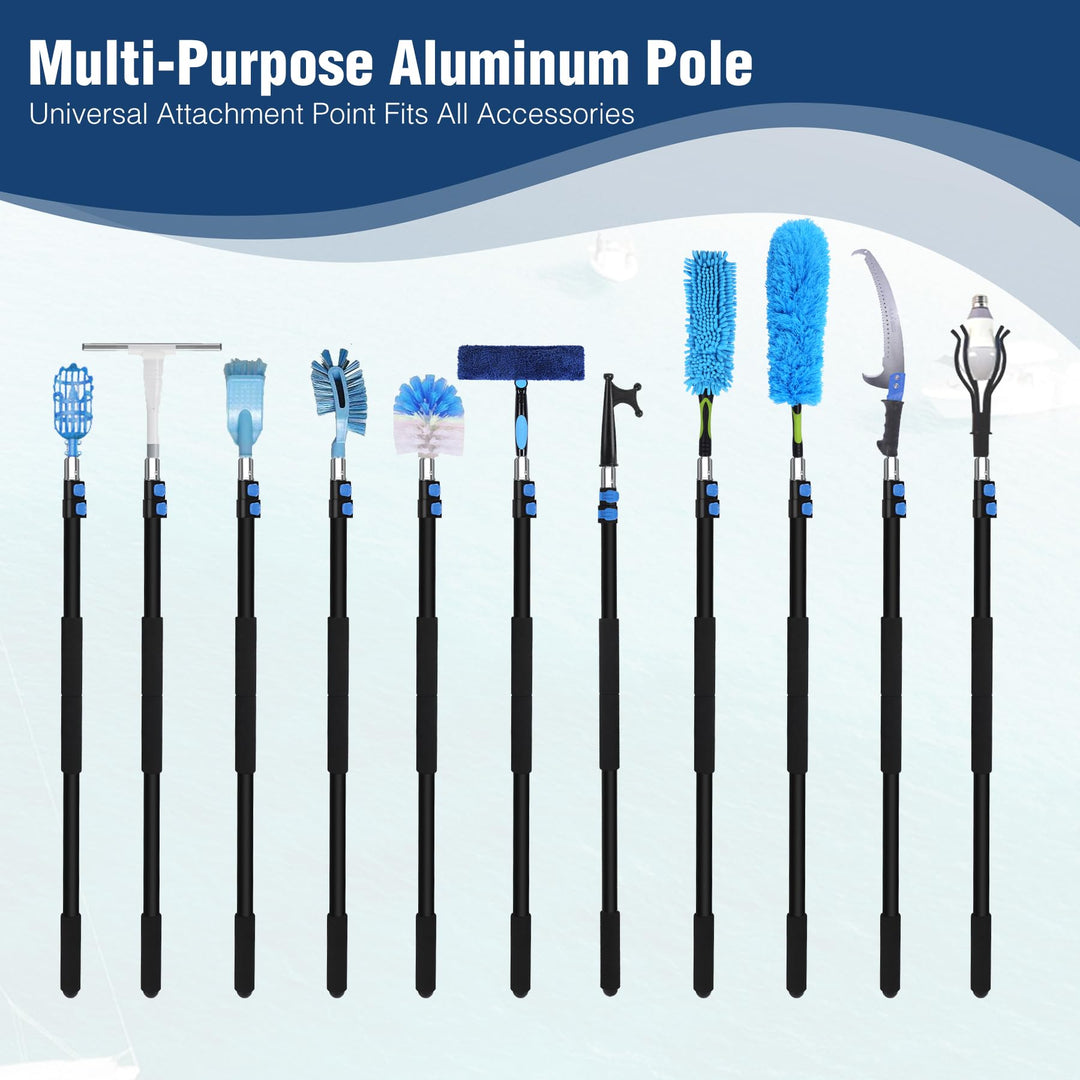 8ft Telescoping Boat Hook and Push Pole