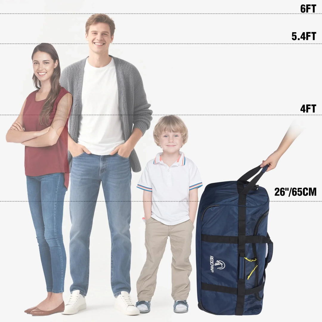 Foldable Wheeled Duffle Bag 85L / 120L