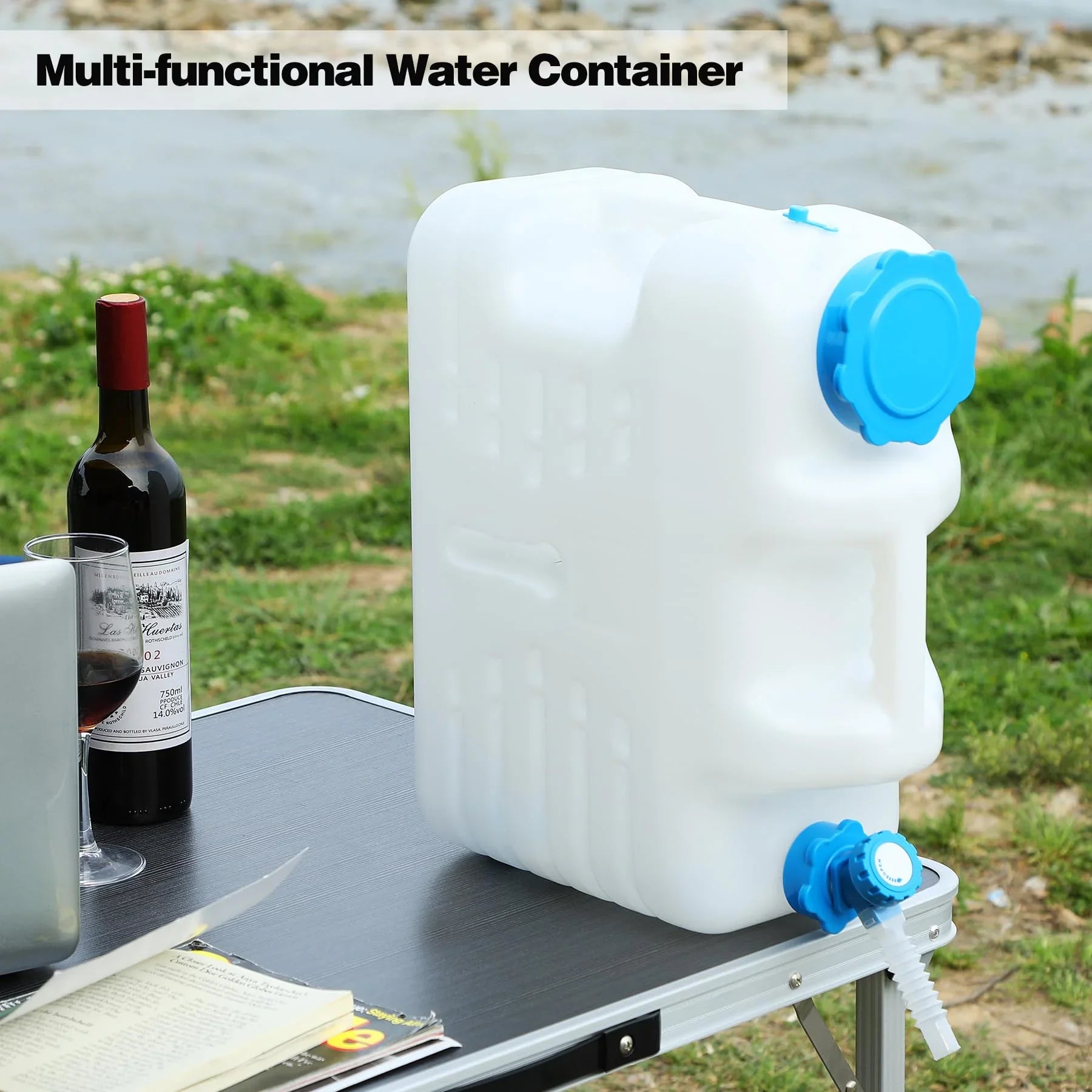 Portable Water Container with Spigot