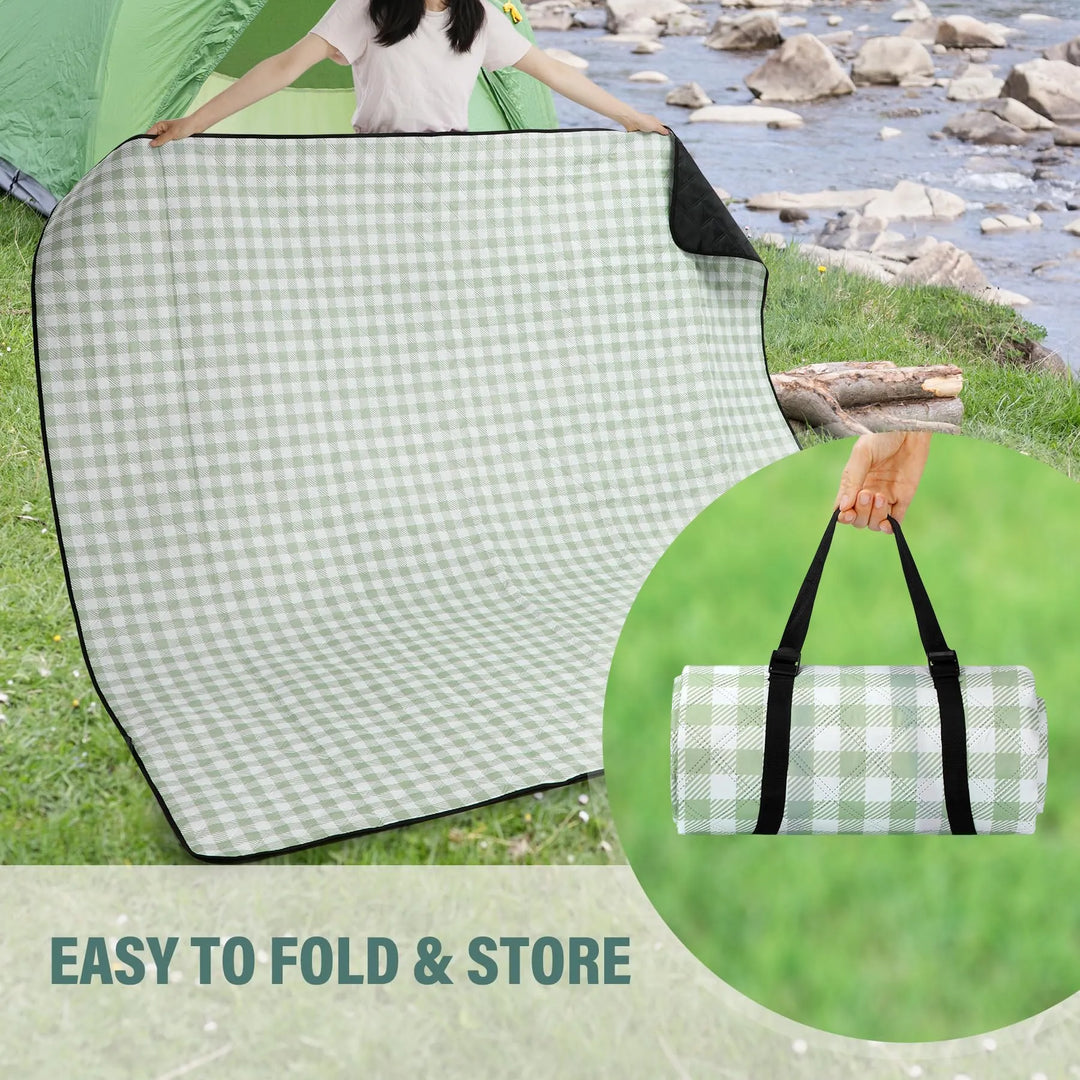 Picnic Blanket,Green