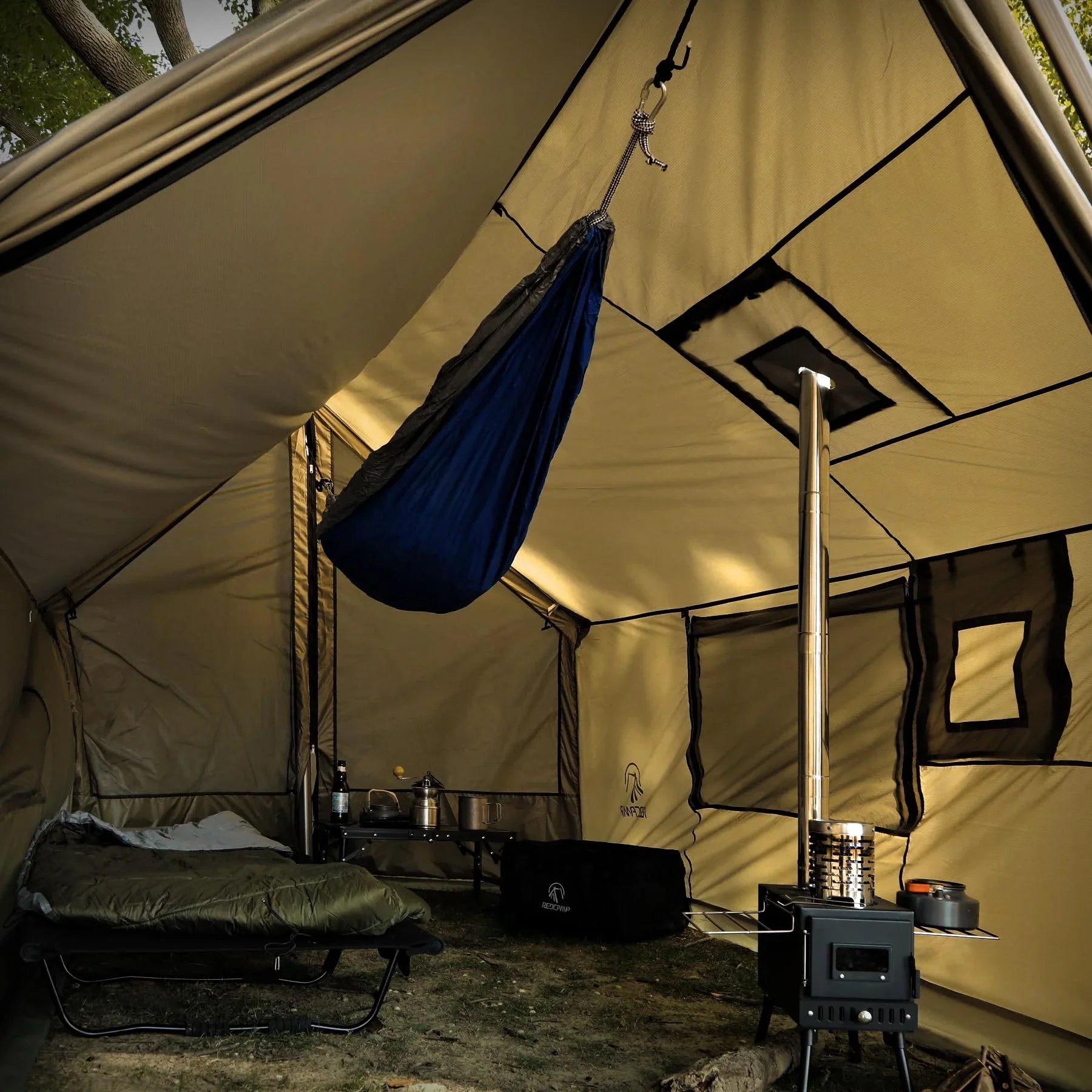 Large Hammock Hot Tent with Stove Jack