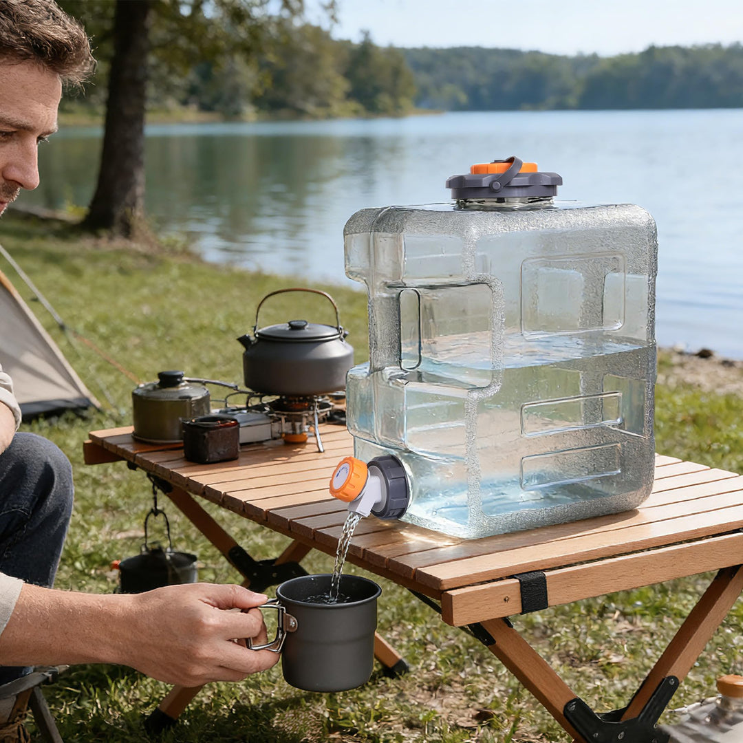 BPA-Free Portable Water Container with Spigot