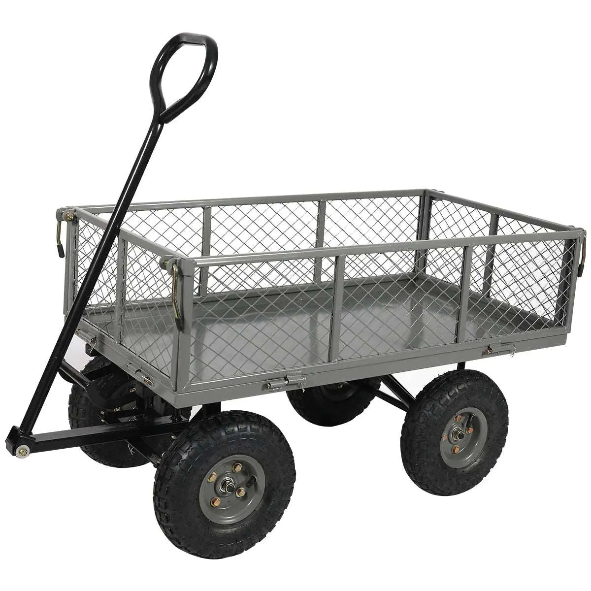 Mesh Steel Garden Cart - Redcamp