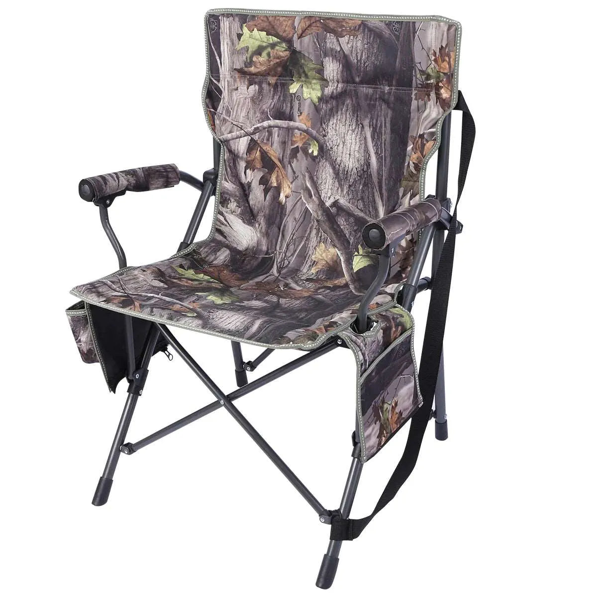 Heavy Duty Folding Camping Chair with High Back & Cup Holder - Redcamp