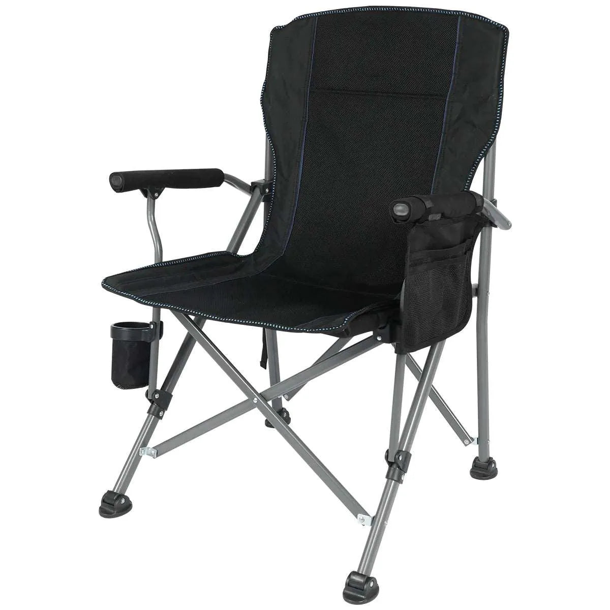 Heavy Duty Folding Camping Chair with High Back & Cup Holder - Redcamp