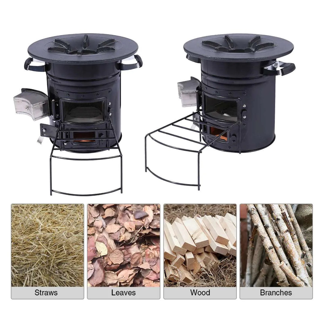 Redcamp Portable Rocket Stove for Camping - Redcamp