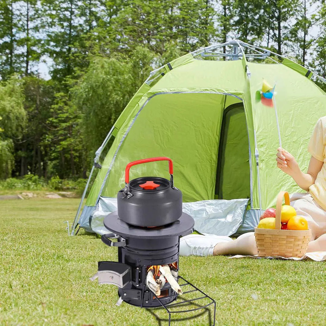 Redcamp Portable Rocket Stove for Camping - Redcamp