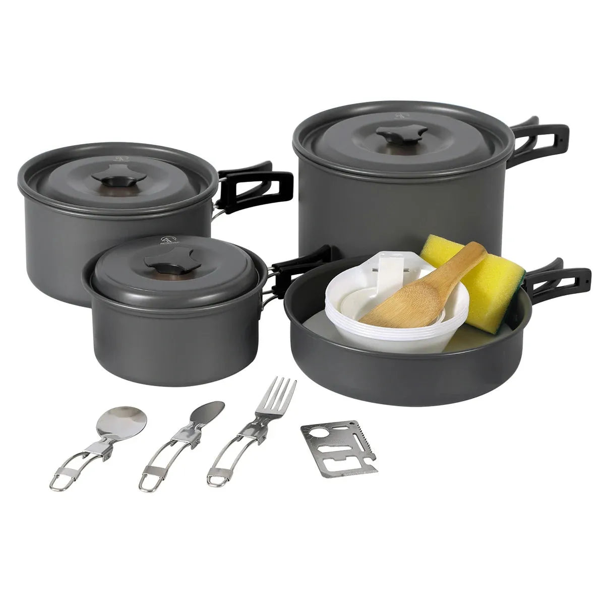 11/12/22 PCS Camping Cookware Mess Kit - Redcamp