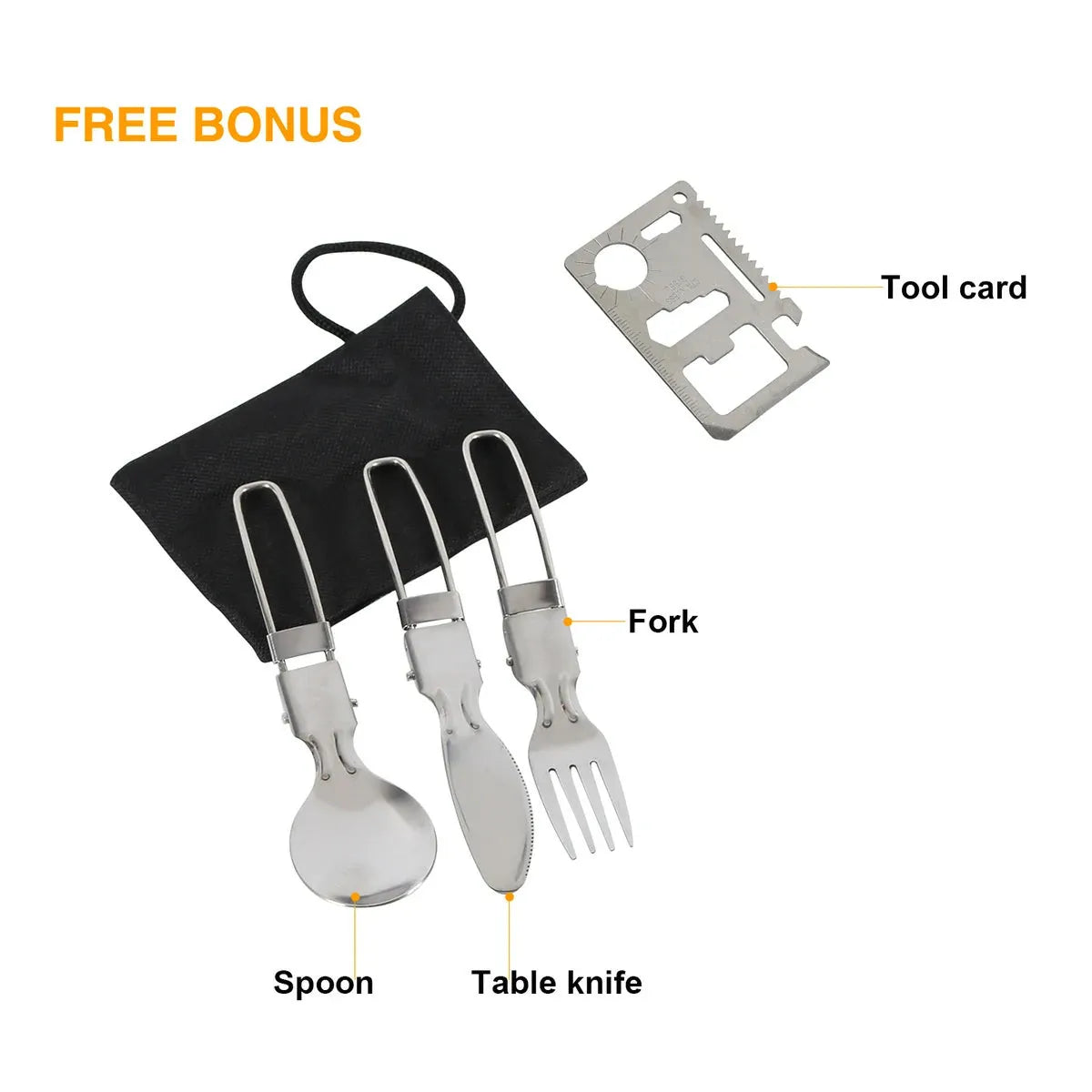 11/12/22 PCS Camping Cookware Mess Kit - Redcamp