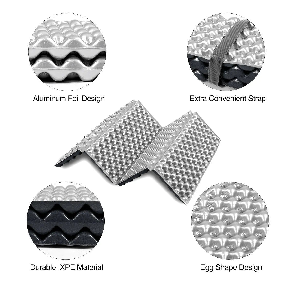 Ultralight Hiking Seat Pad for Outdoor Camping - Redcamp