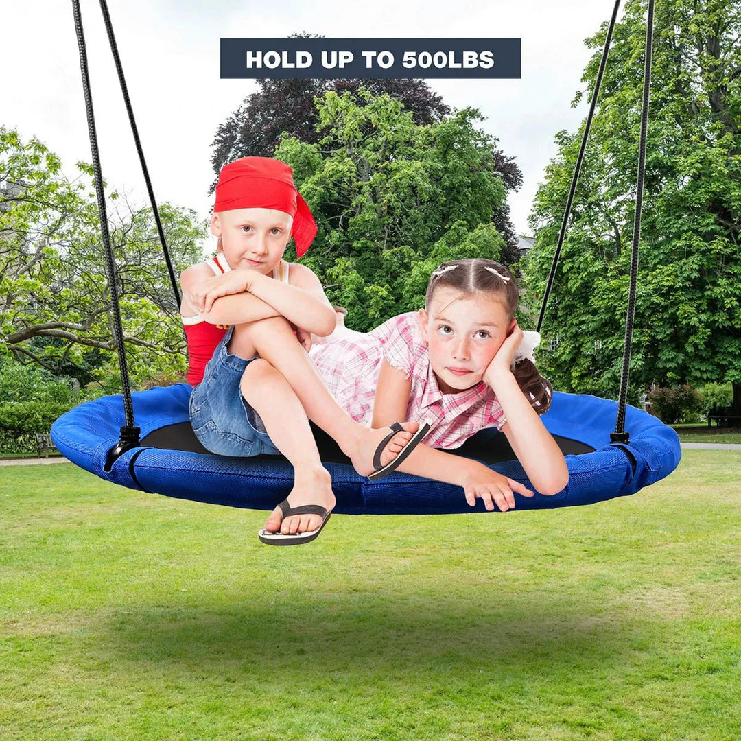 Round Saucer Swing for Kids Outdoor 40"/43" - Redcamp