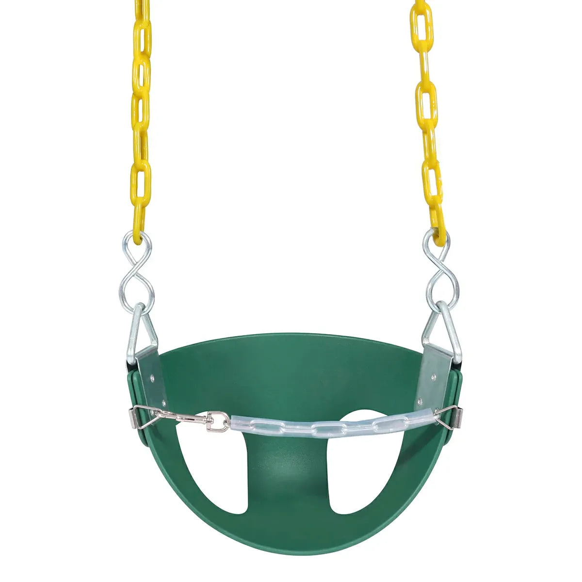 High Back Toddler Bucket Swing Seat with Coated Chains - Redcamp