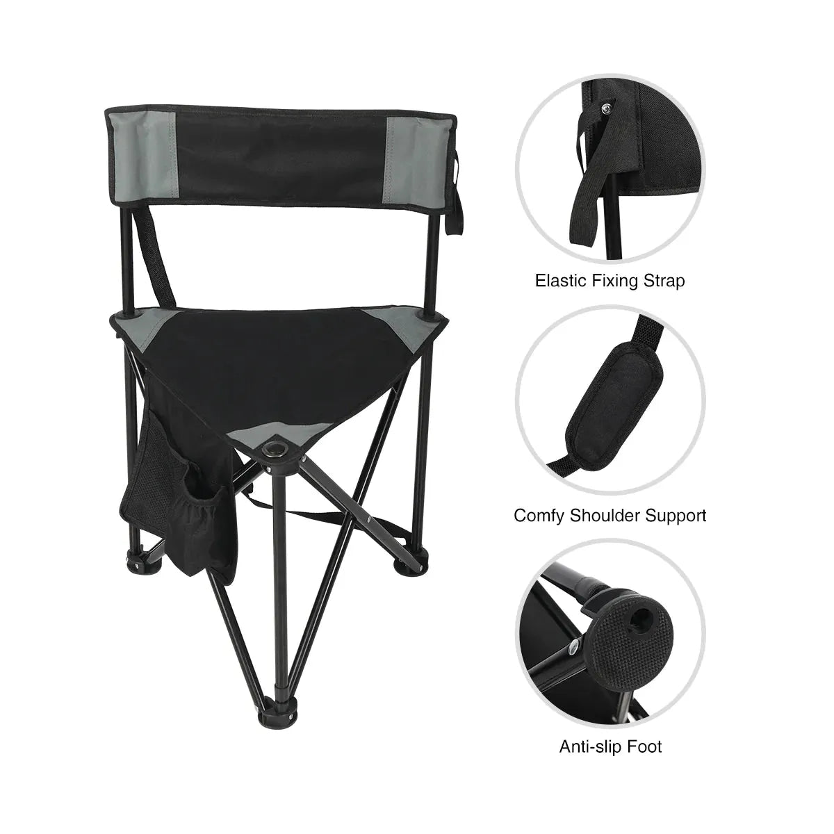 Tripod Camping Chair 2-Pack - Redcamp