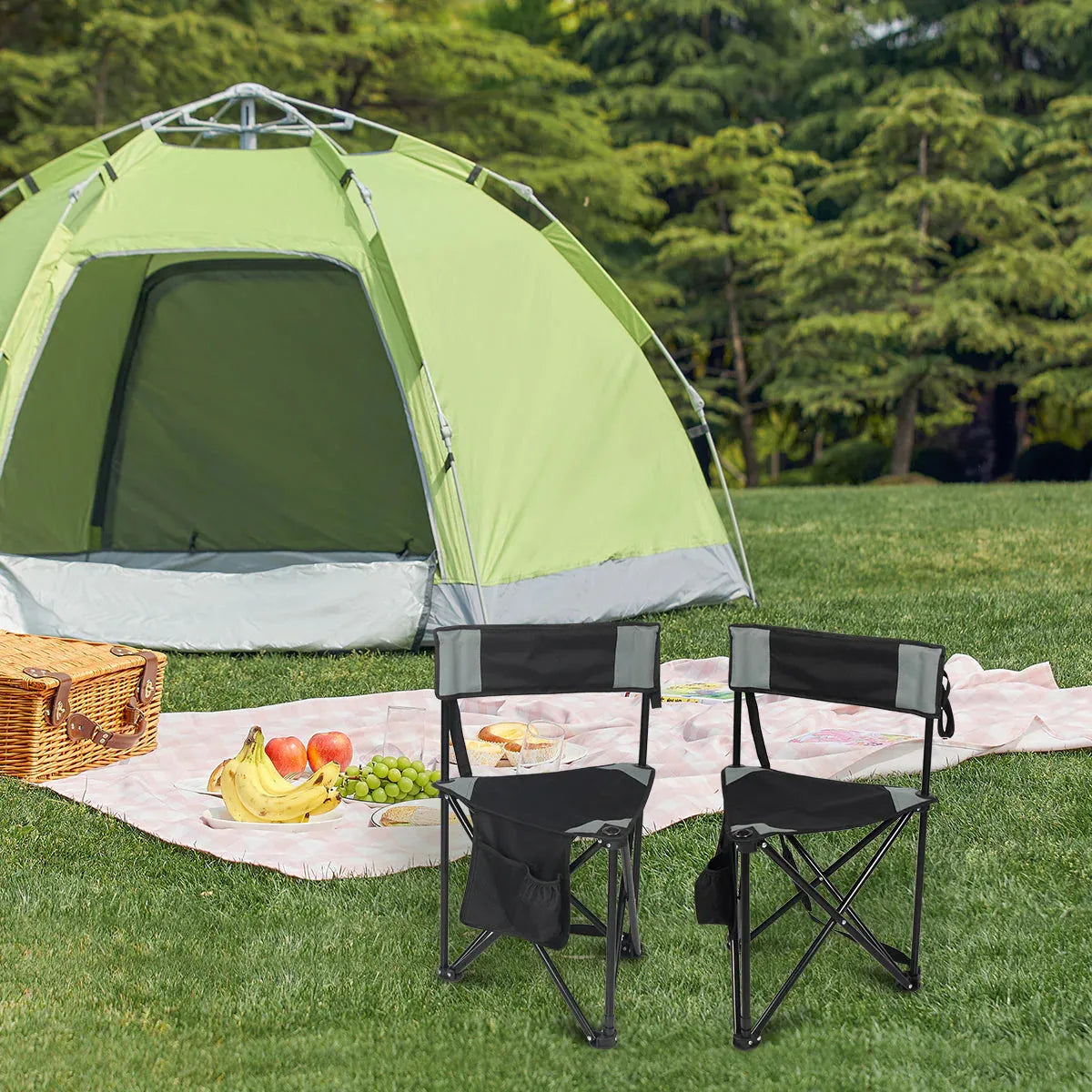 Tripod Camping Chair 2-Pack - Redcamp